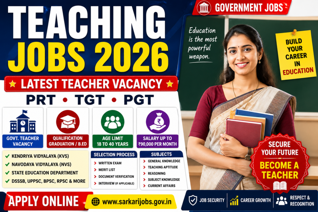 Teaching Jobs 2026