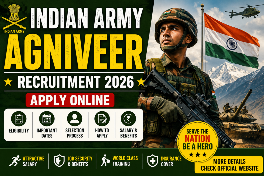Indian Army Agniveer Recruitment 2026