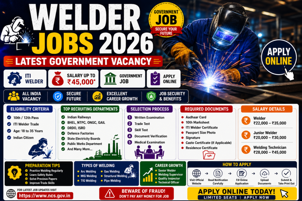 Welder Jobs 2026