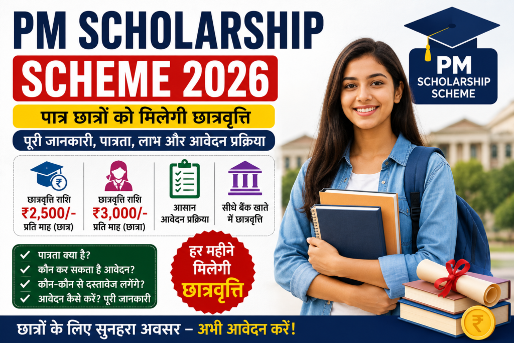 PM Scholarship Scheme 2026
